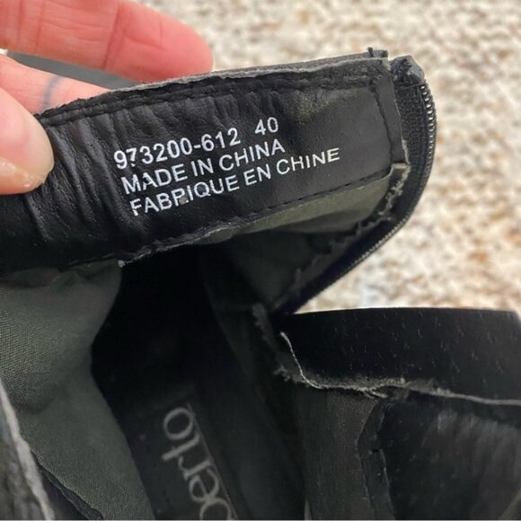 ALBERTO Womens Black Ankle Booties with Inner Zipper 2” heel - Picture 9 of 15